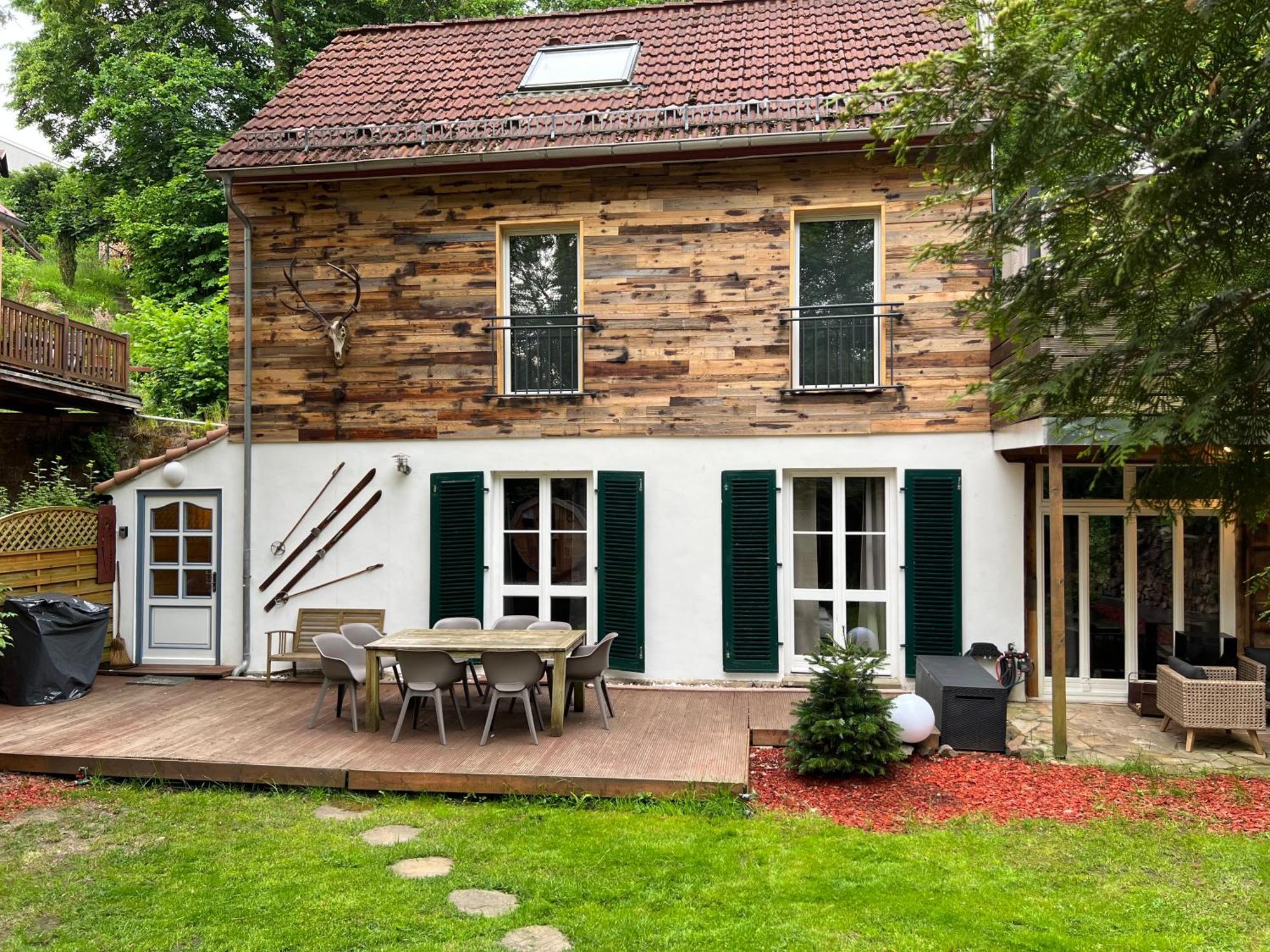 Chalet Ferienhaus Dresden Eksteriør bilde